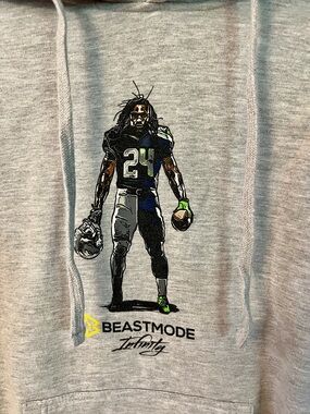 Marshawn Lynch Beast Mode Hoodie